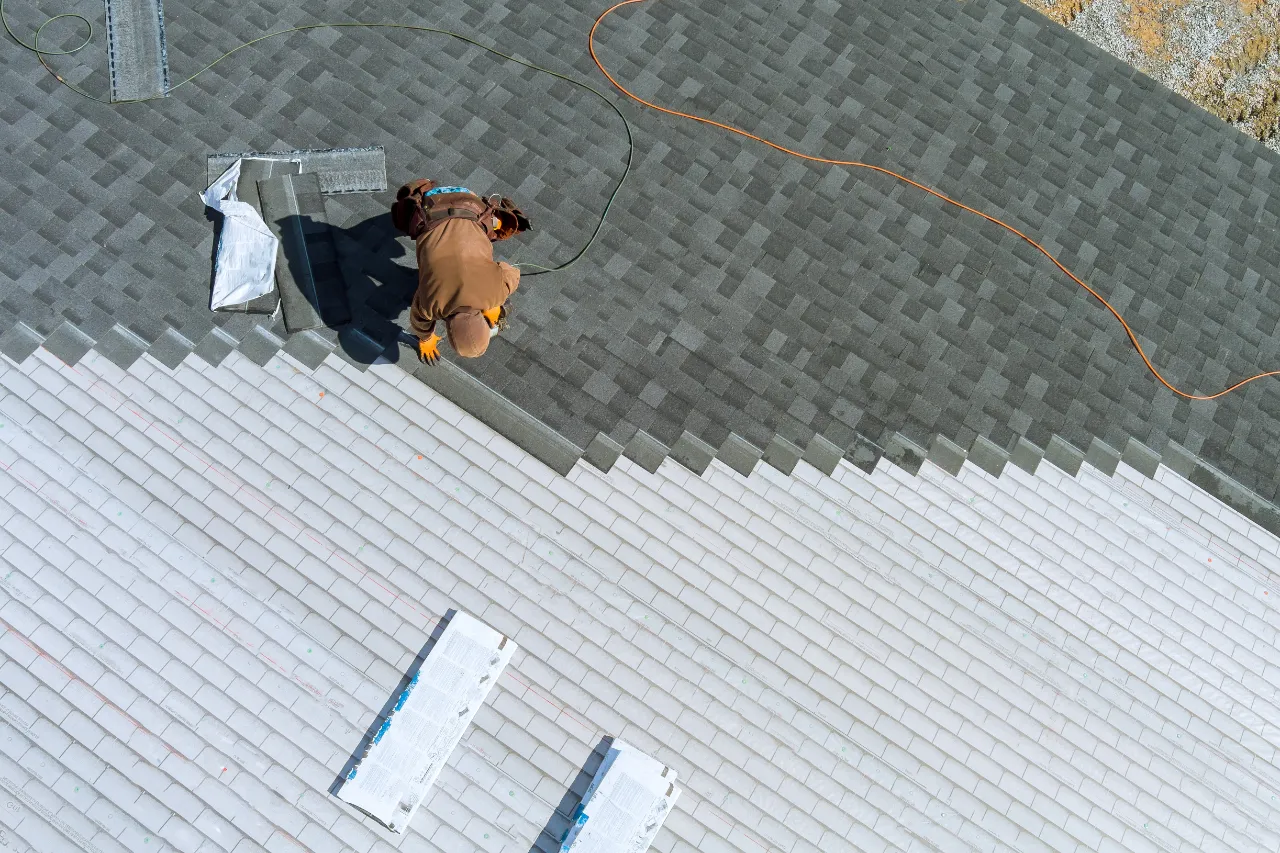 Residential roofing project in Connecticut by PCA Construction 2