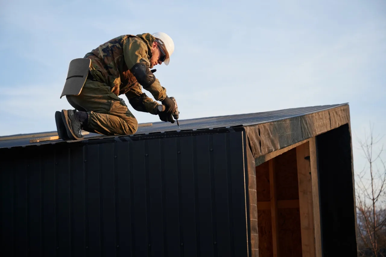 Standing seam metal roofing installation Connecticut by PCA Construction